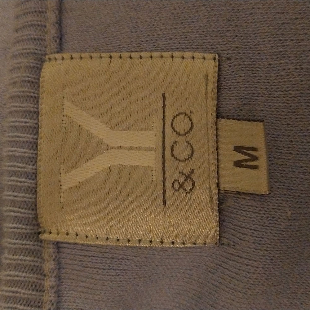 Y and co. Blue button down long sleeve